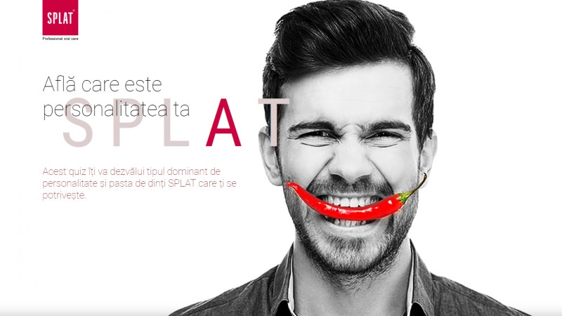 #PersonalitateaSPLAT - Spune-mi cine ești ca să-ți spun ce pastă de dinți să folosești